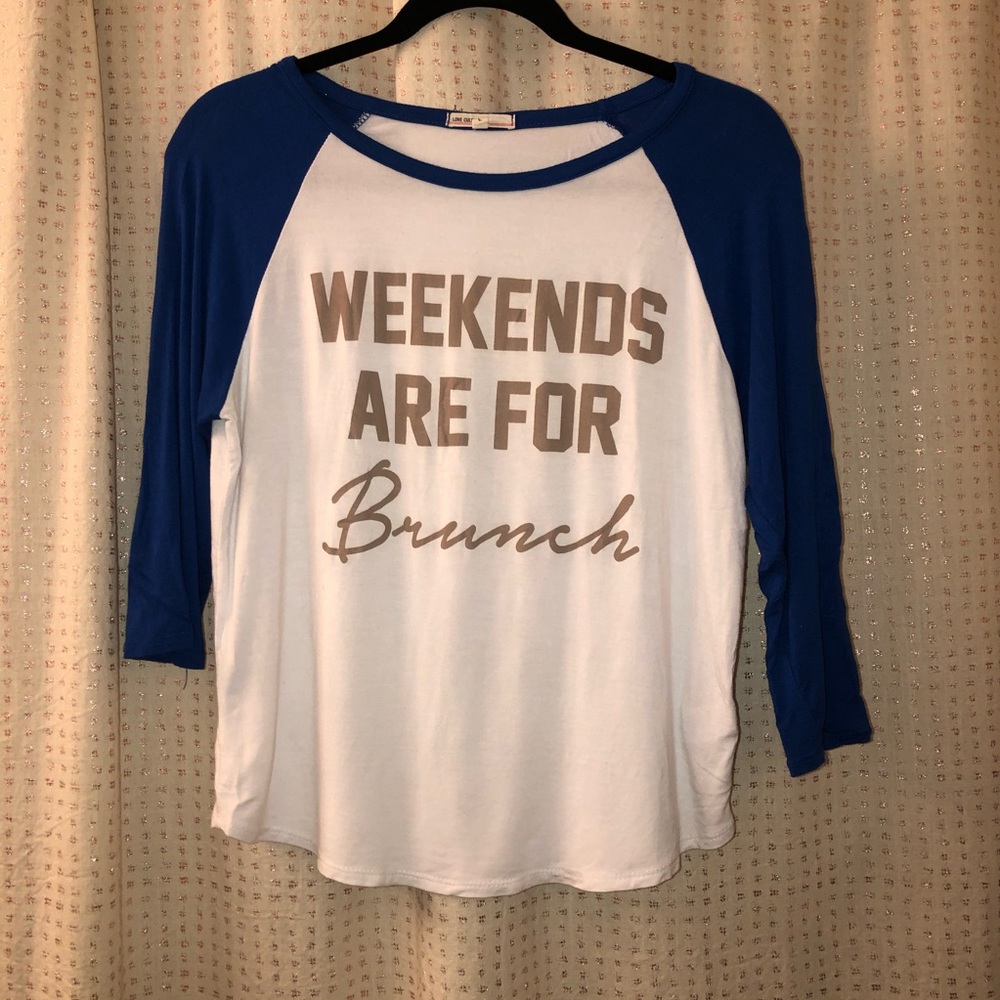 Super Soft Brunch baseball Tee